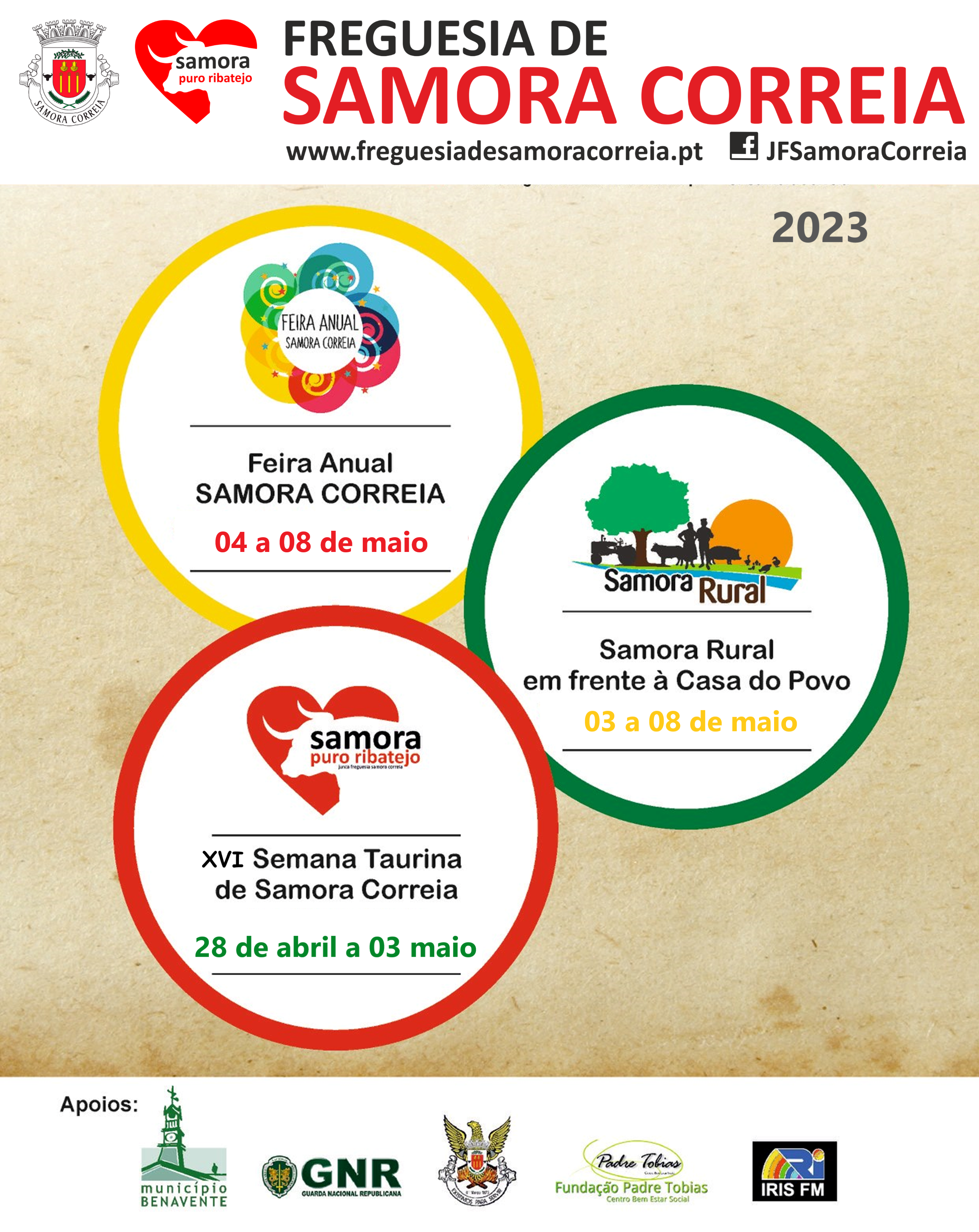 Notícia Semana Taurina | Feira Anual | Samora Rural - 2023