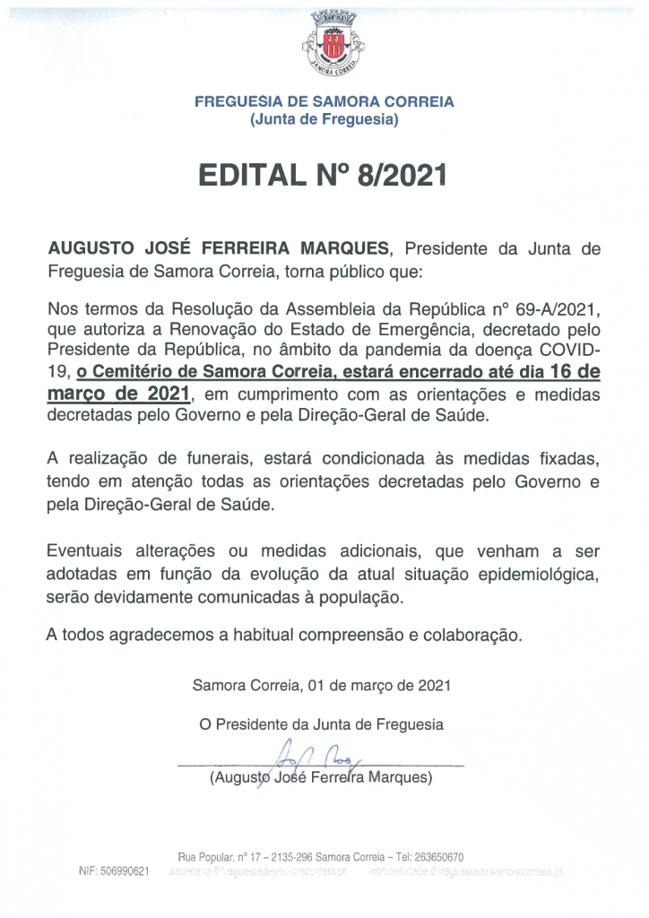 Imagem Edital Nº 08/2021